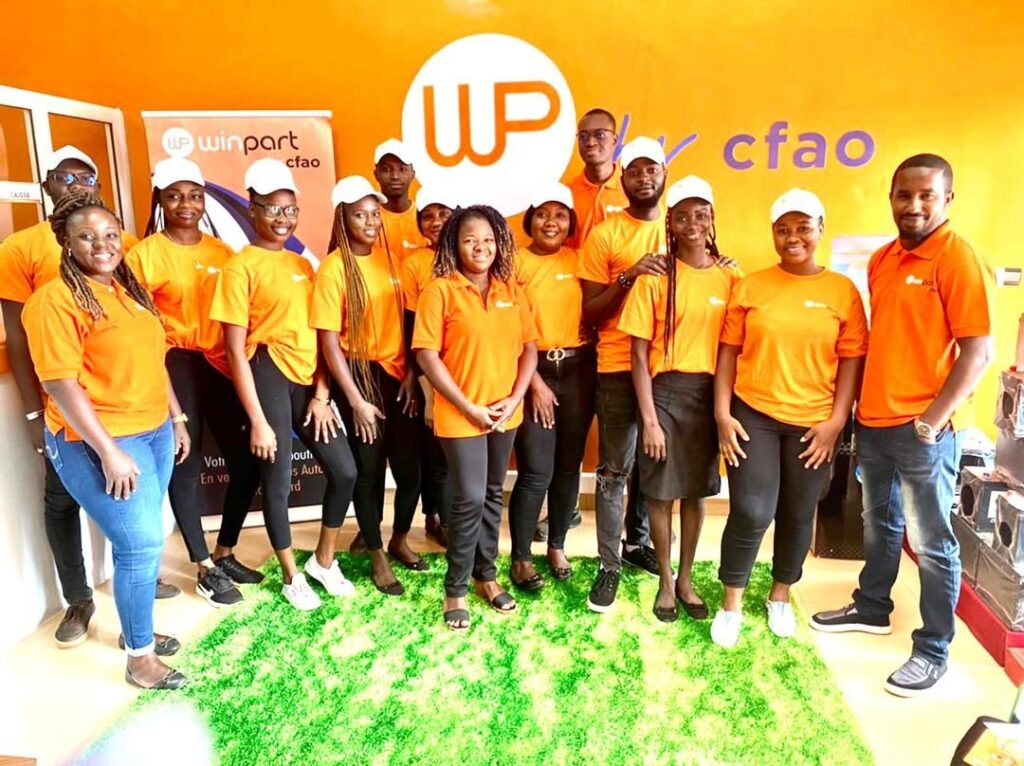 Opening of the first Winpart by CFAO store in Burkina Faso!