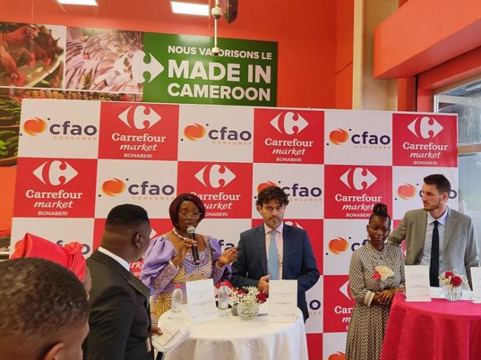 CFAO Carrefour market Bonaberi
