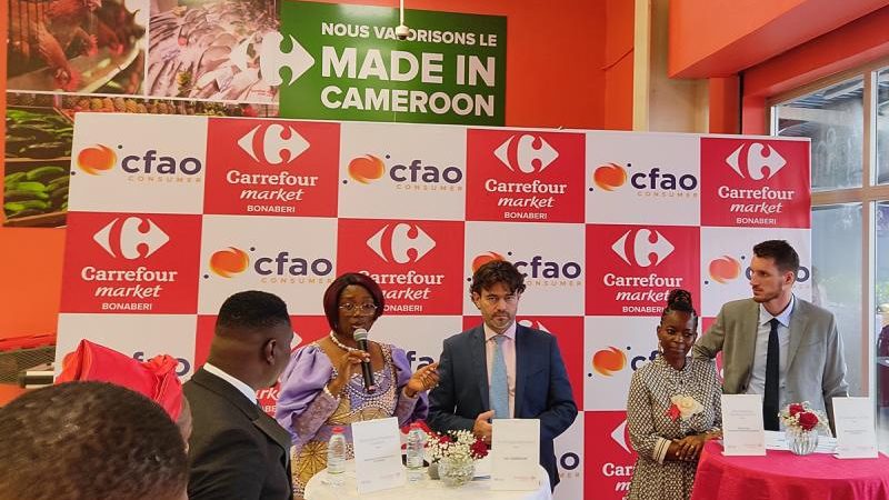 CFAO Carrefour market Bonaberi