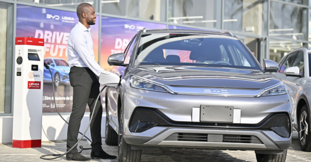 CFAO Green Infra E-mobility vehicle