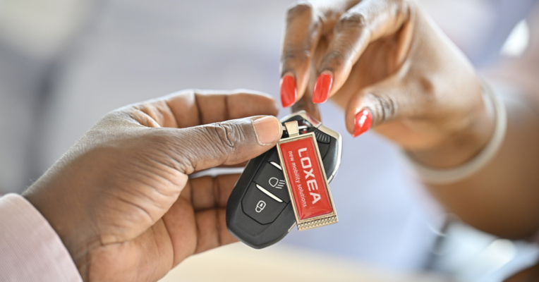 CFAO Loxea key of the car